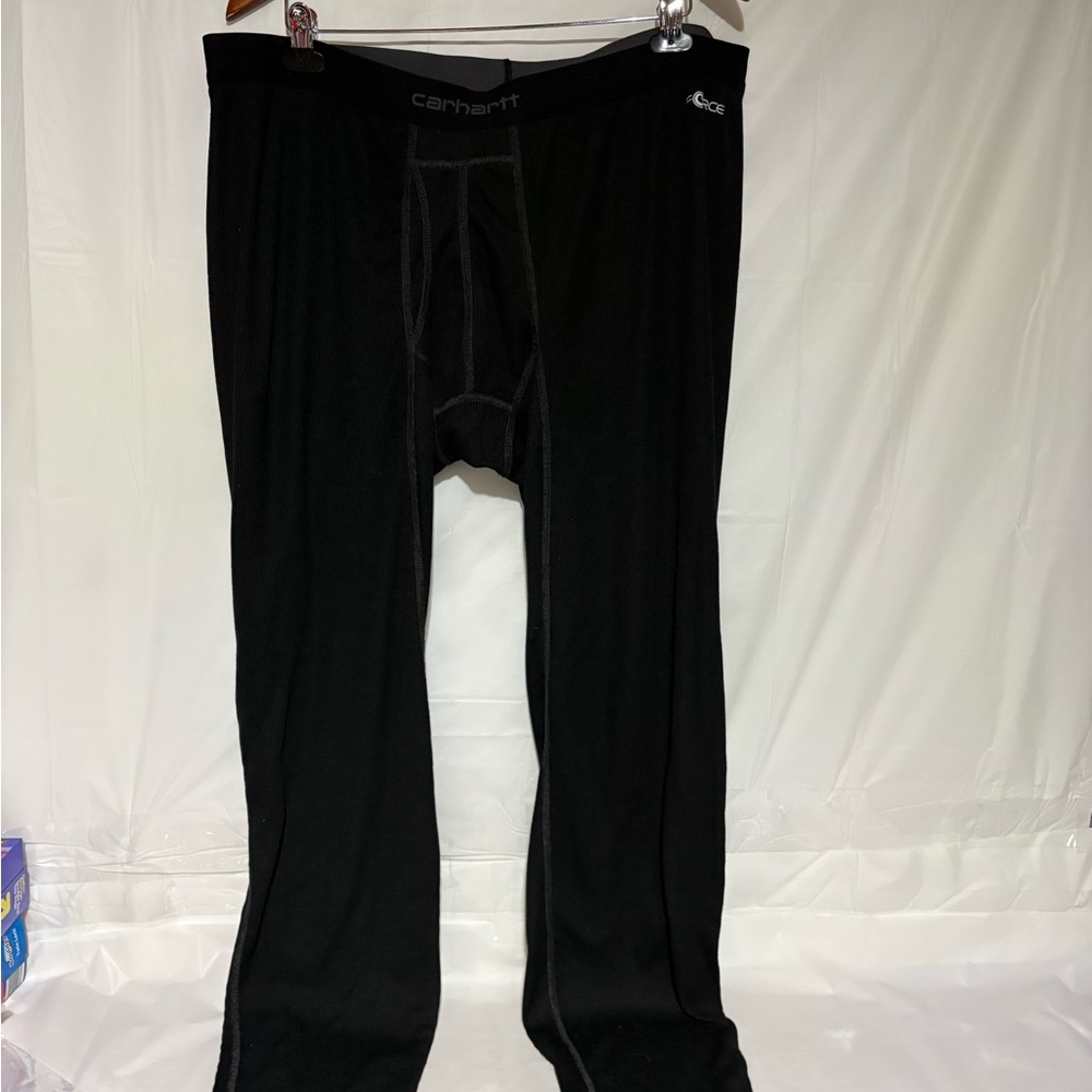 Carhartt Men's Black Base Layer Pants